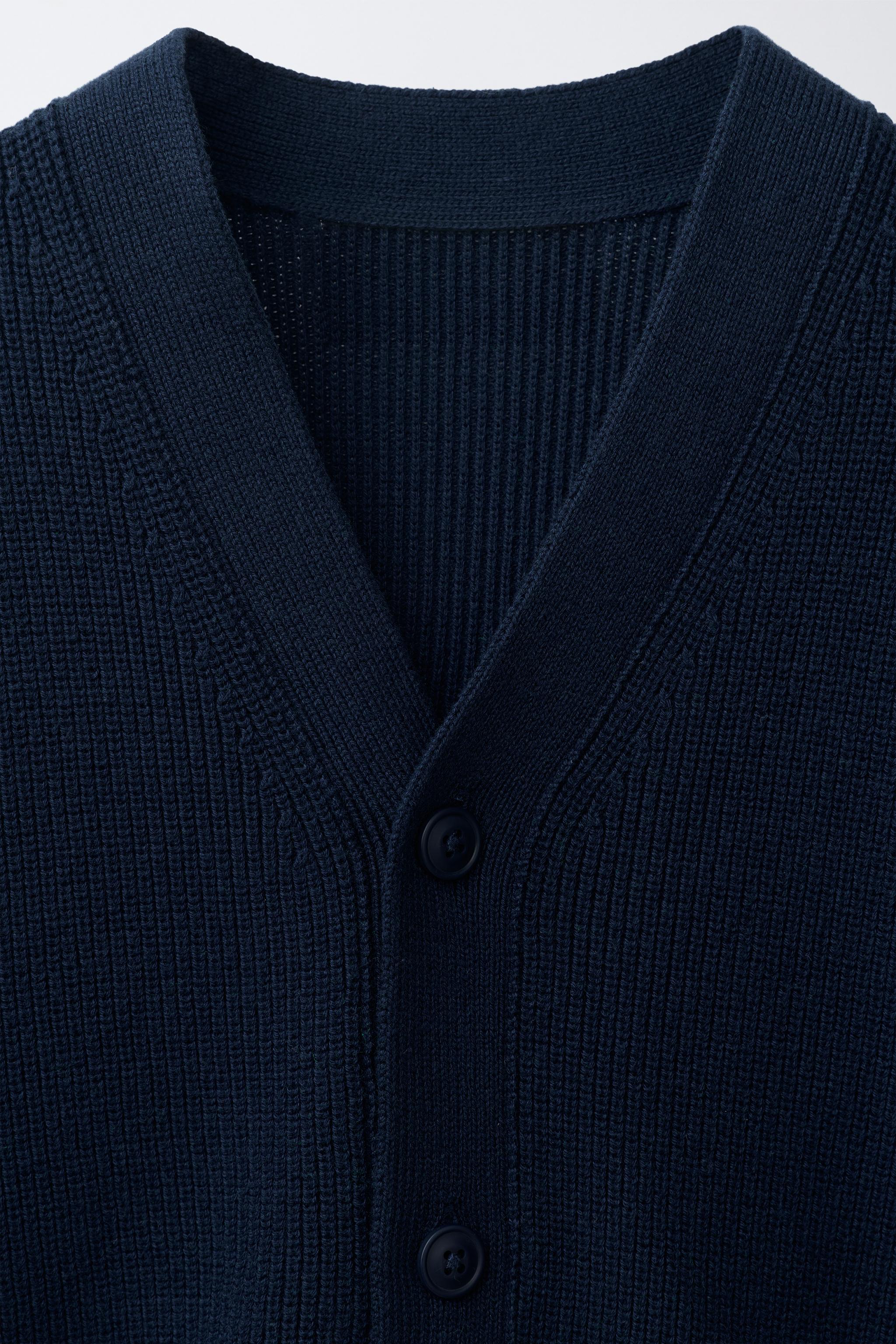 GILET EN MAILLE PERLÉE